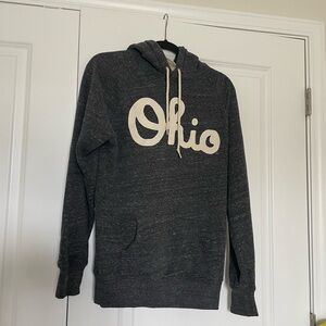 Homage script Ohio hooded sweatshirt - small